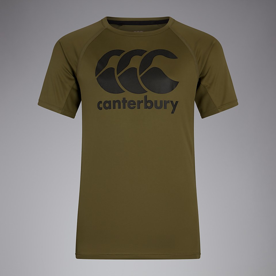 JUNIOR UNISEX SUPERLIGHT TEE OLIVE GREEN