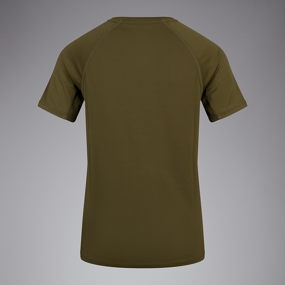 JUNIOR UNISEX SUPERLIGHT TEE OLIVE GREEN