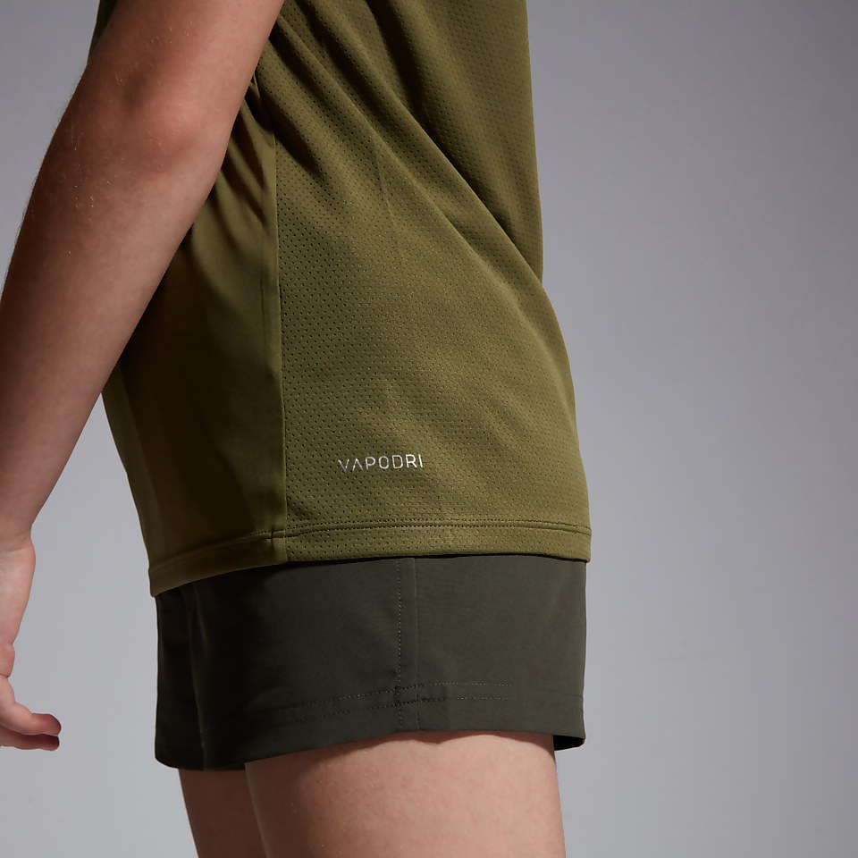 JUNIOR UNISEX SUPERLIGHT TEE OLIVE GREEN