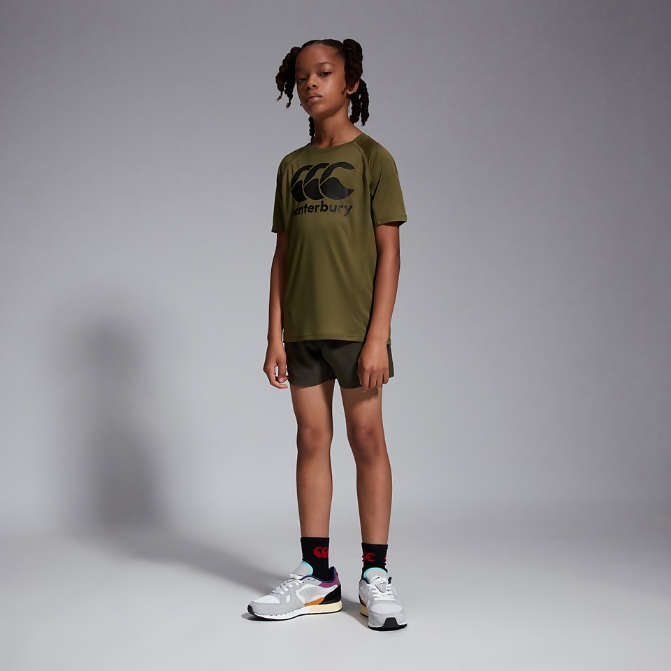 JUNIOR UNISEX SUPERLIGHT TEE OLIVE GREEN