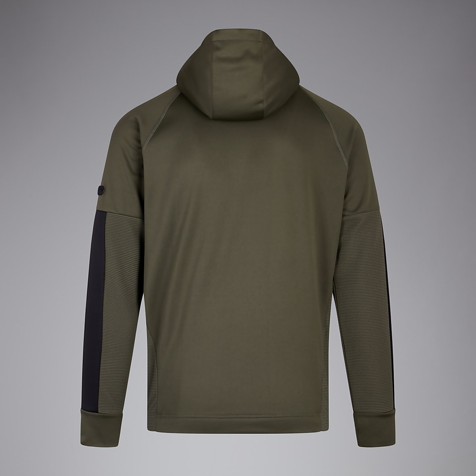 MENS OVERHEAD TRAINING HOODY GREEN