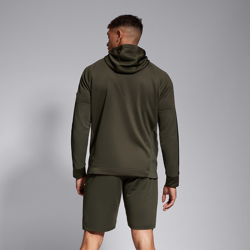 MENS OVERHEAD TRAINING HOODY GREEN