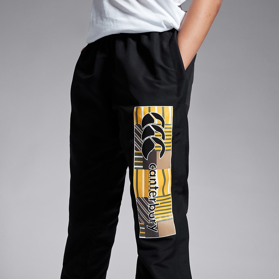 JUNIOR UNISEX UGLIES TAPERED CUFF STADIUM PANT BLACK