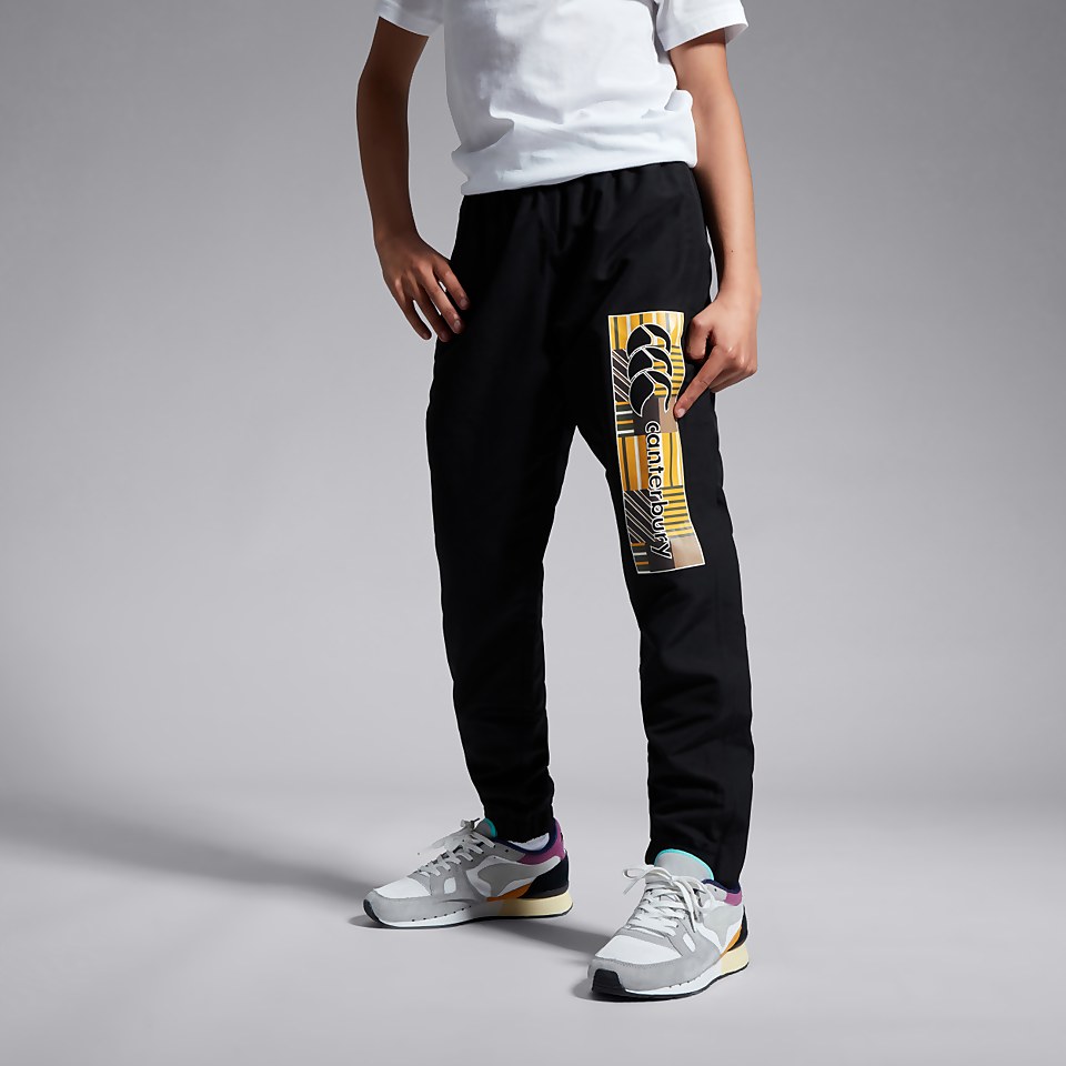JUNIOR UNISEX UGLIES TAPERED CUFF STADIUM PANT BLACK