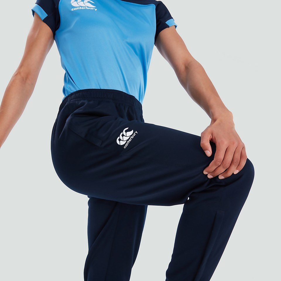 WOMENS STRETCH TAPERED PANT NAVY