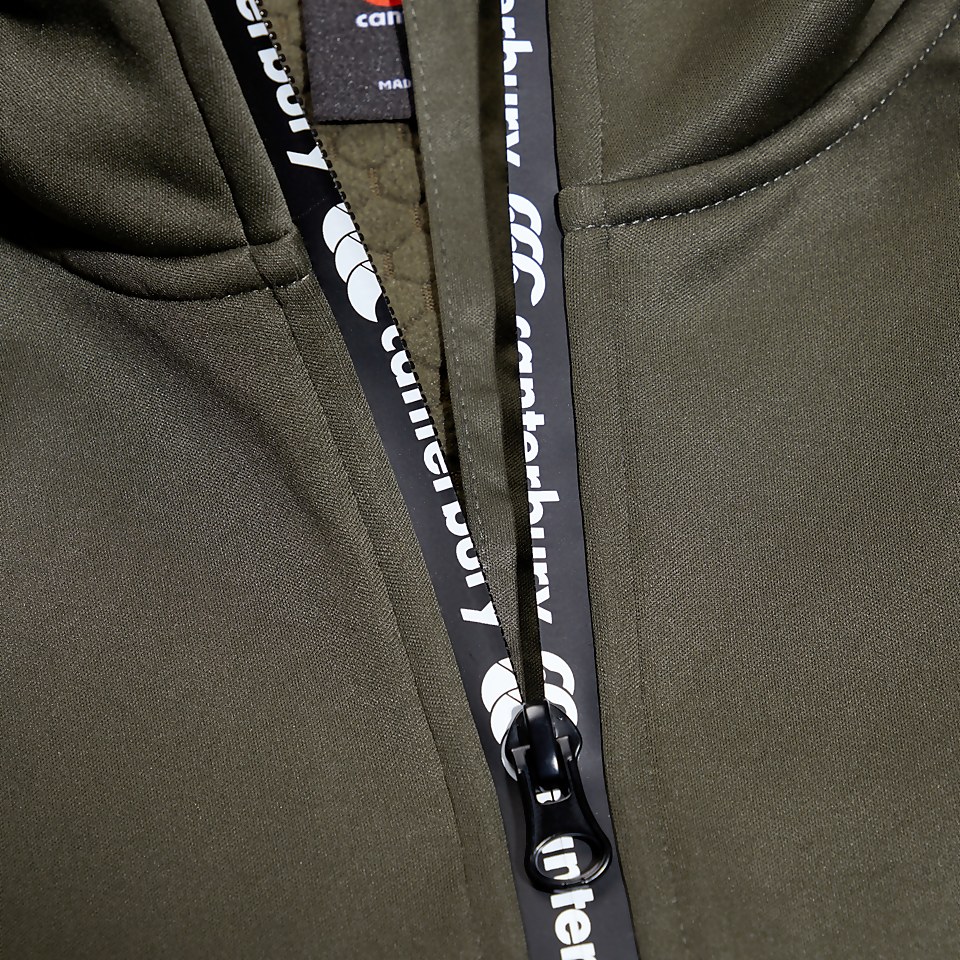 MENS 1/2 ZIP THERMOREG FLEECE GREEN