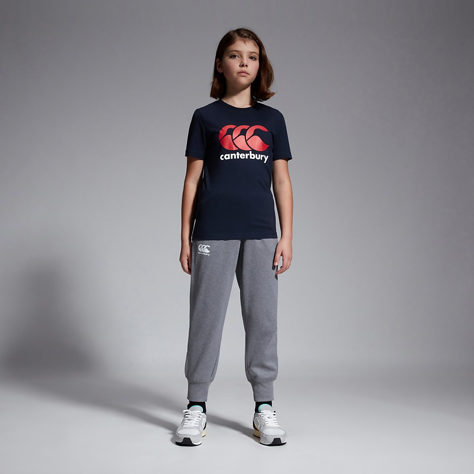 JUNIOR UNISEX LIGHTWEIGHT FLEECE JOGGER GREY MARL