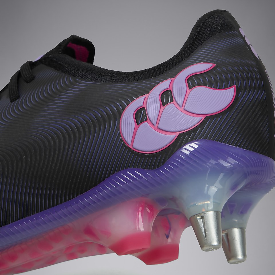 ADULT UNISEX PHOENIX GENESIS ELITE SOFT GROUND BOOTS BLACK/PURPLE