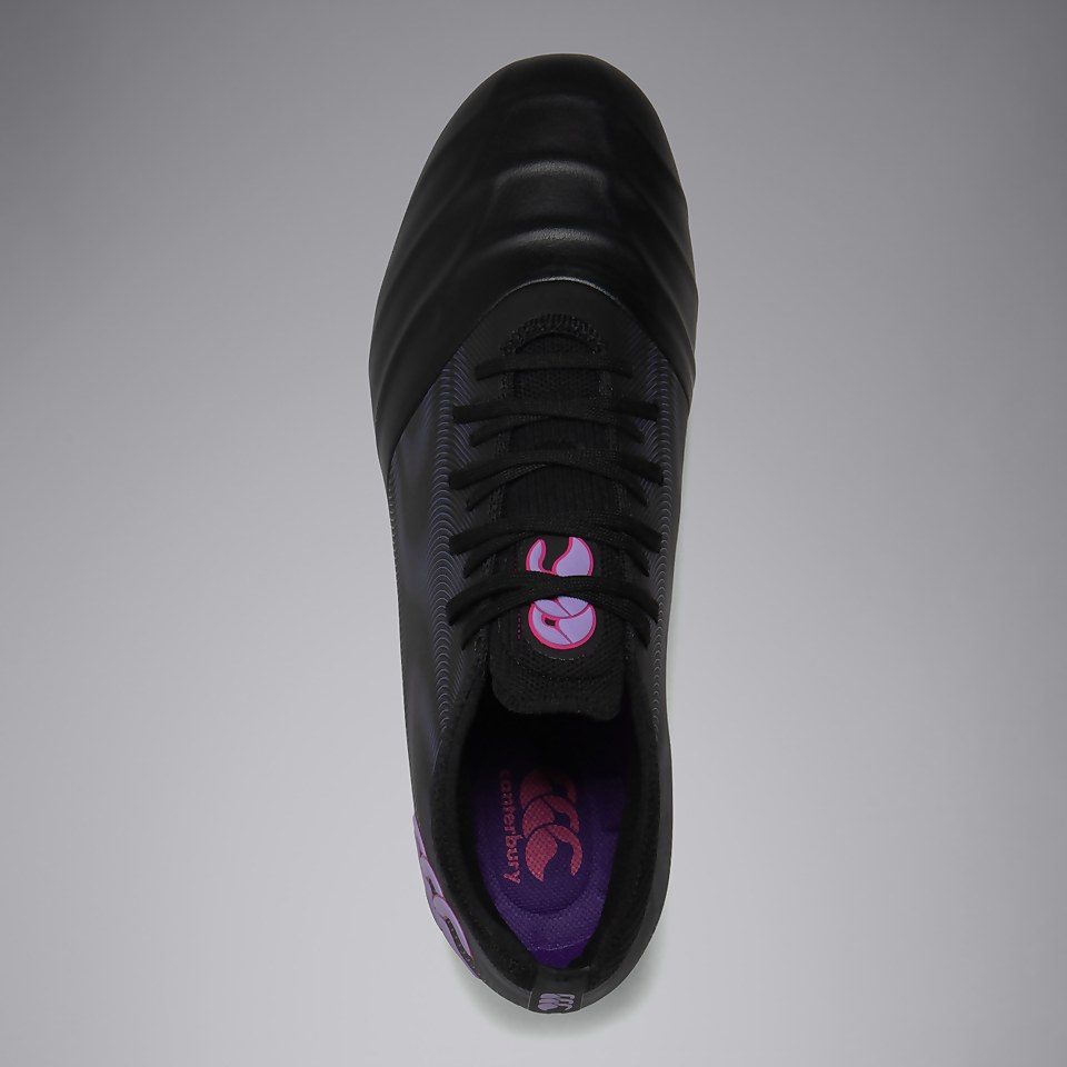 ADULT UNISEX PHOENIX GENESIS ELITE SOFT GROUND BOOTS BLACK/PURPLE