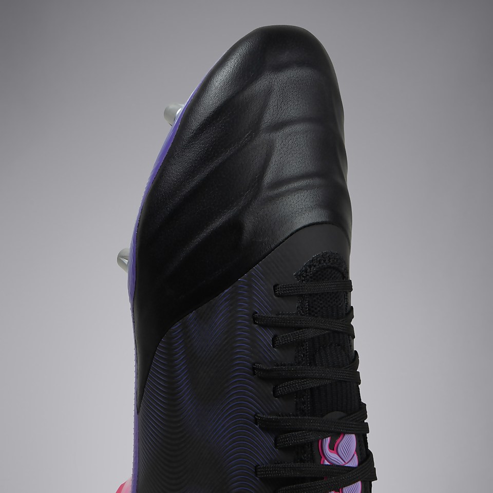 ADULT UNISEX PHOENIX GENESIS ELITE SOFT GROUND BOOTS BLACK/PURPLE