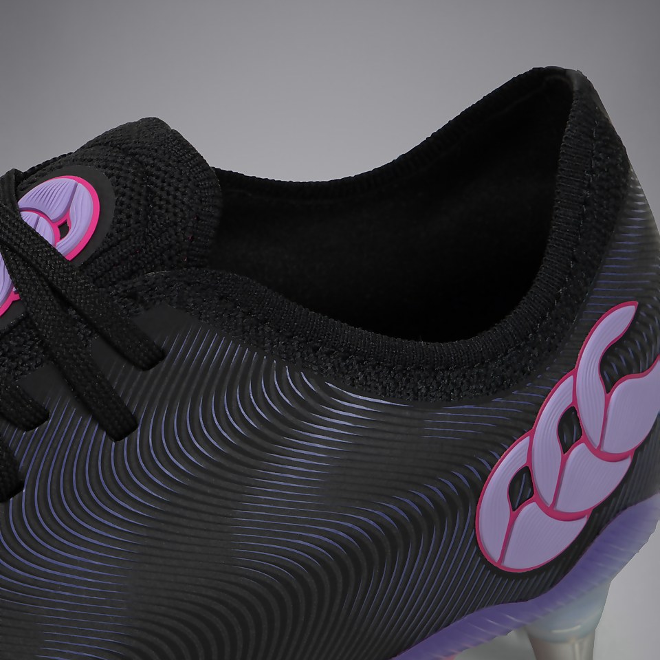 ADULT UNISEX PHOENIX GENESIS ELITE SOFT GROUND BOOTS BLACK/PURPLE
