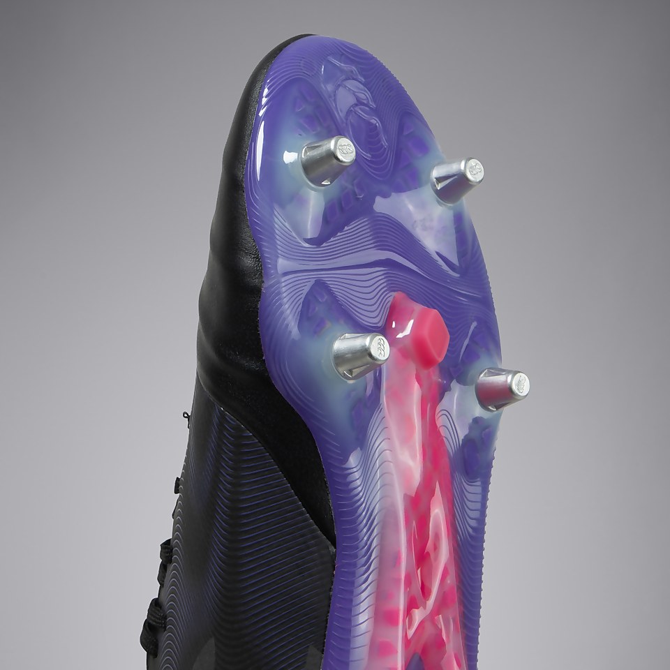 ADULT UNISEX PHOENIX GENESIS ELITE SOFT GROUND BOOTS BLACK/PURPLE