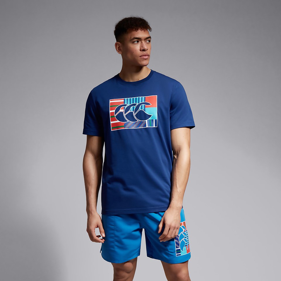 MENS UGLIES TEE BLUE