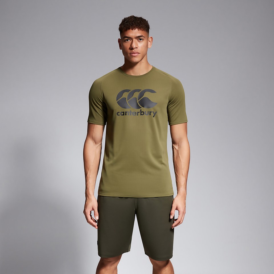 MENS VAPODRI STRETCH KNIT SHORTS GREEN