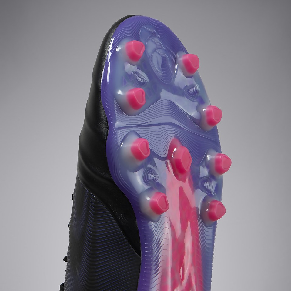 ADULT UNISEX PHOENIX GENESIS ELITE FIRM GROUND BOOTS BLACK/PURPLE