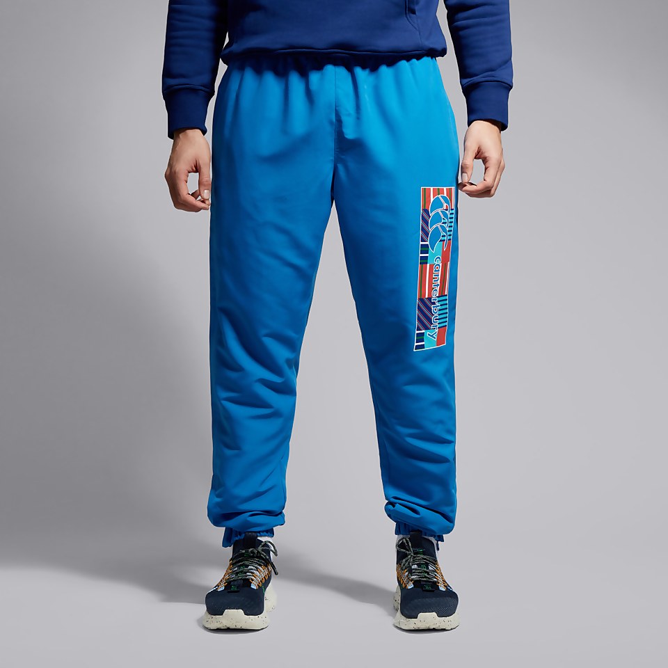 MENS UGLIES TAPERED CUFF STADIUM PANT BLUE