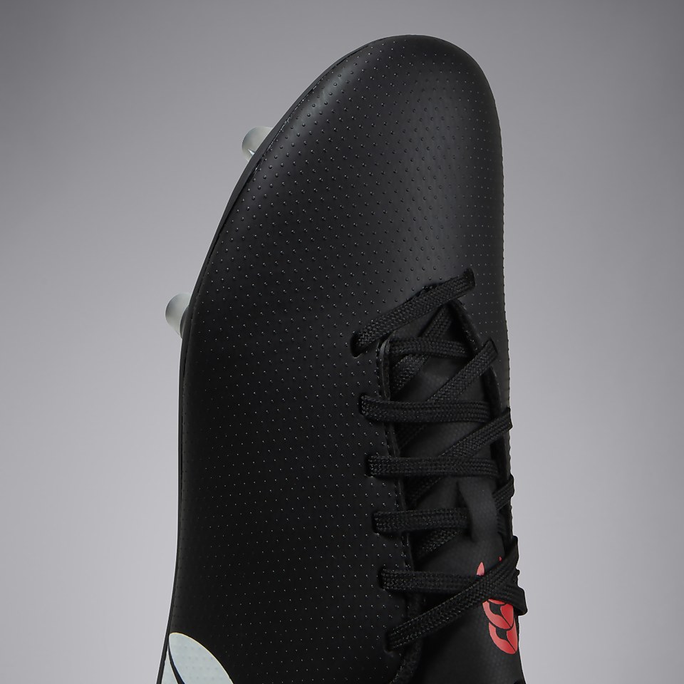 JUNIOR UNISEX SPEED RAZENIOR SOFT GROUND BOOTS BLACK/WHITE