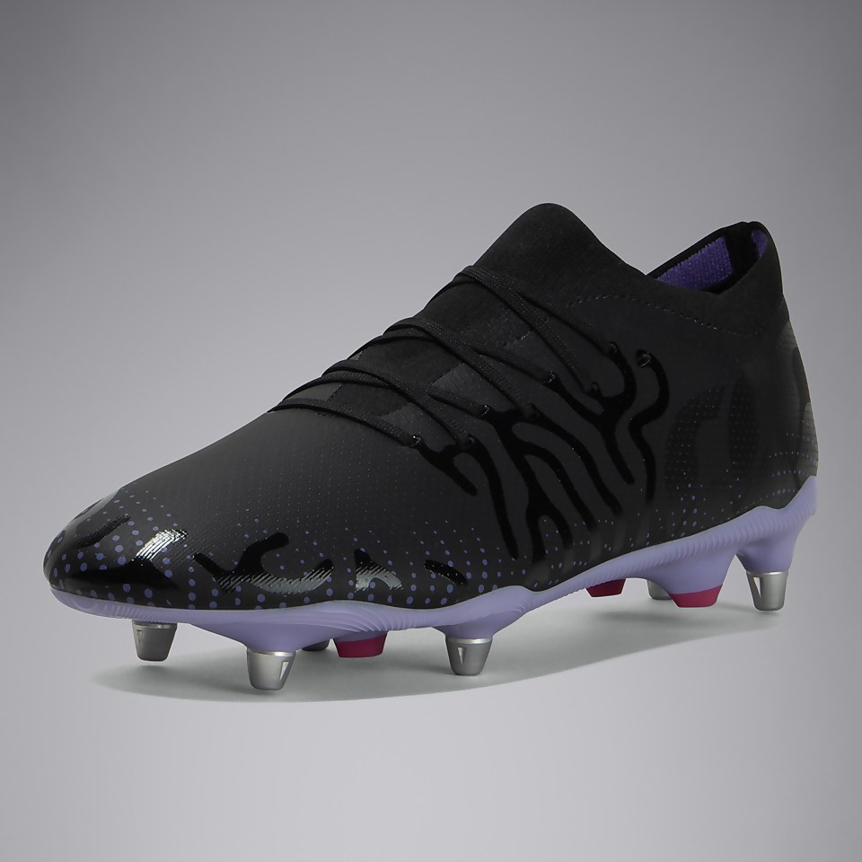 ADULT UNISEX SPEED INFINITE PRO SOFT GROUND BOOTS BLACK/PURPLE