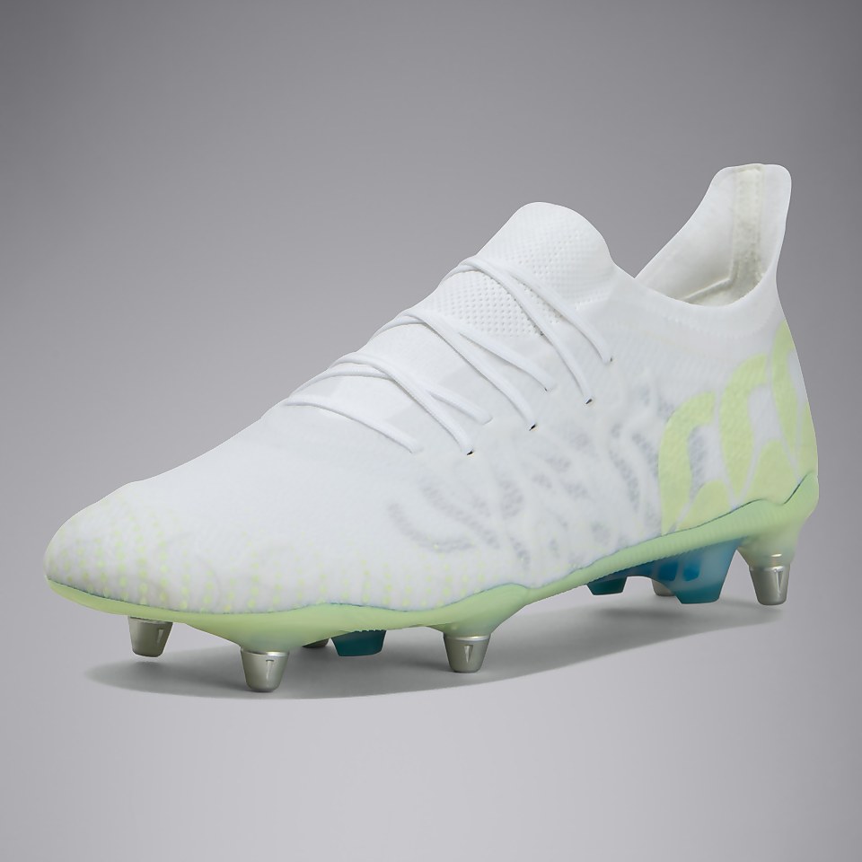 ADULT UNISEX SPEED INFINITE ELITE SOFT GROUND BOOTS WHITE/YELLOW