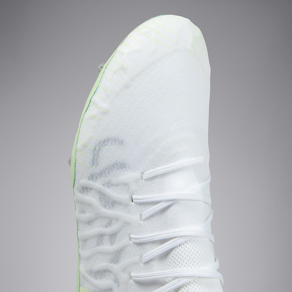 ADULT UNISEX SPEED INFINITE ELITE SOFT GROUND BOOTS WHITE/YELLOW