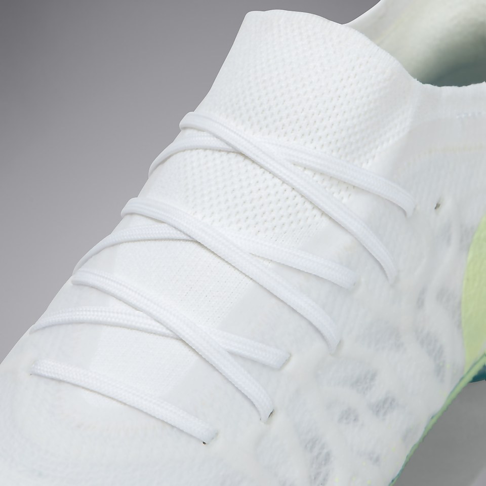 ADULT UNISEX SPEED INFINITE ELITE SOFT GROUND BOOTS WHITE/YELLOW