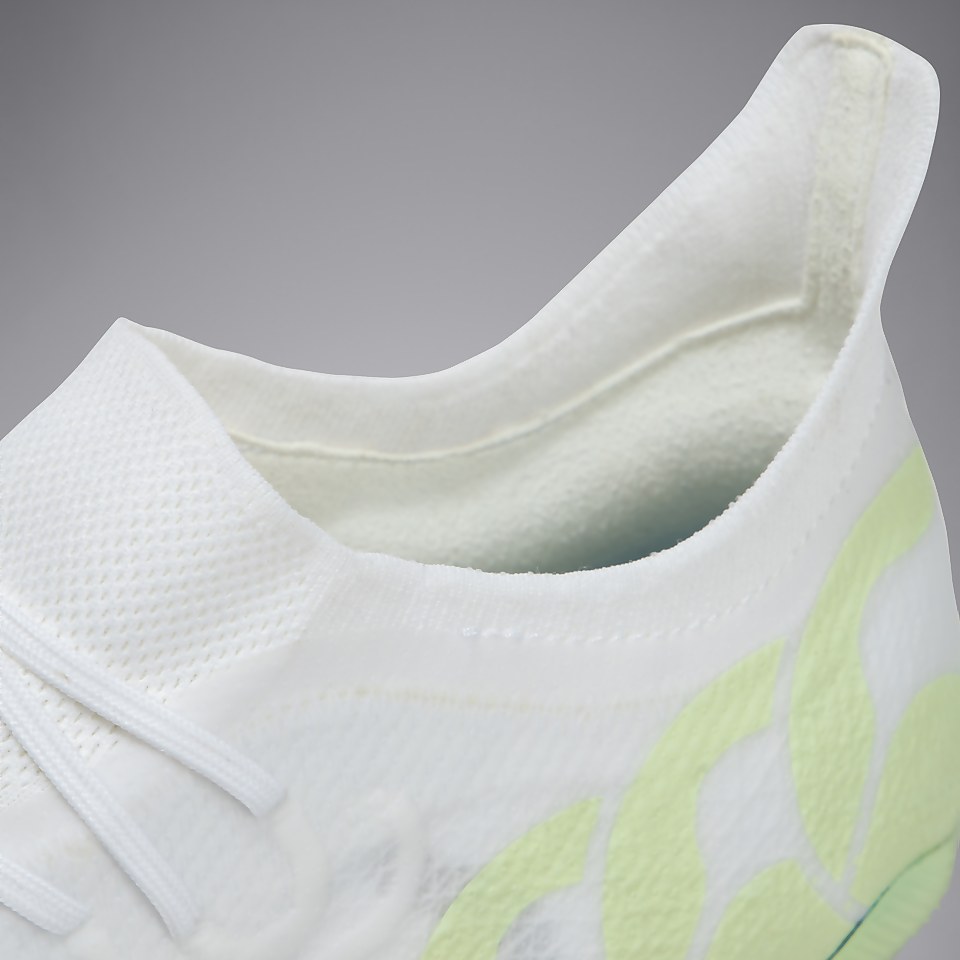 ADULT UNISEX SPEED INFINITE ELITE SOFT GROUND BOOTS WHITE/YELLOW