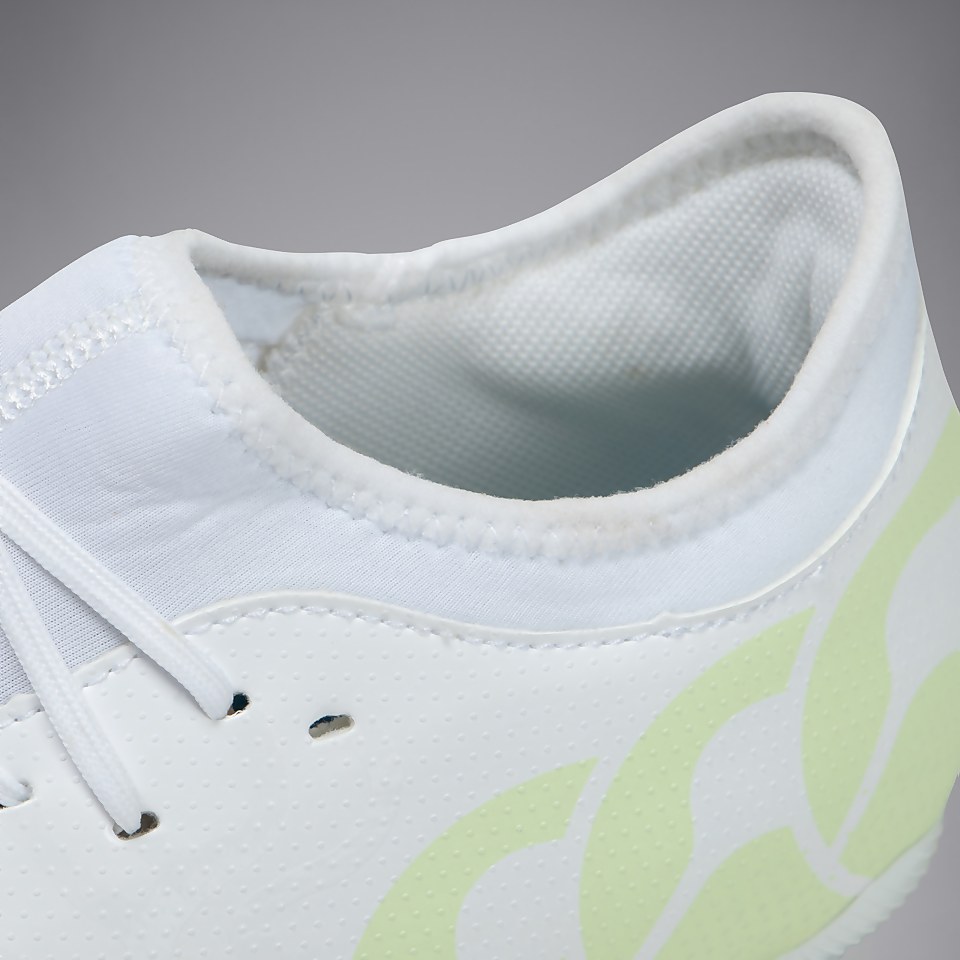 ADULT UNISEX SPEED INFINITE TEAM SOFT GROUND BOOTS WHITE/YELLOW