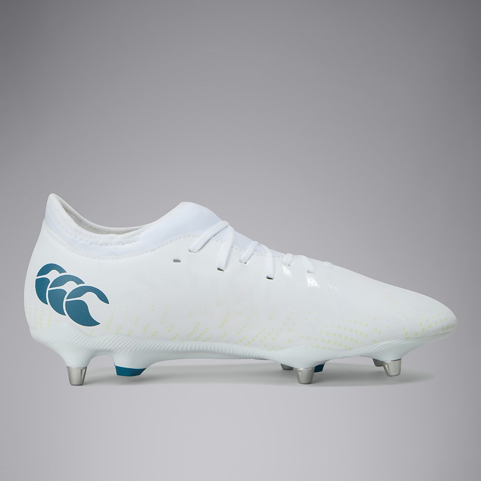 ADULT UNISEX SPEED INFINITE TEAM SOFT GROUND BOOTS WHITE/YELLOW