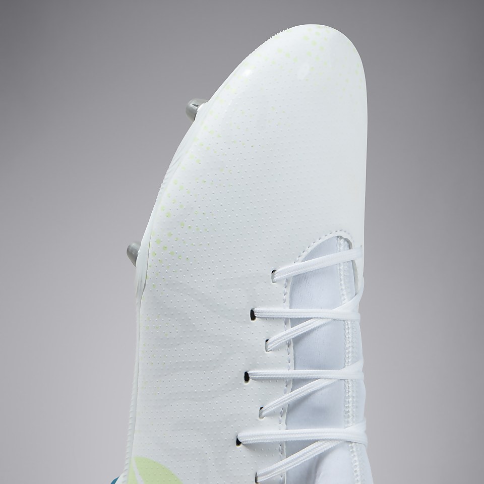 ADULT UNISEX SPEED INFINITE TEAM SOFT GROUND BOOTS WHITE/YELLOW