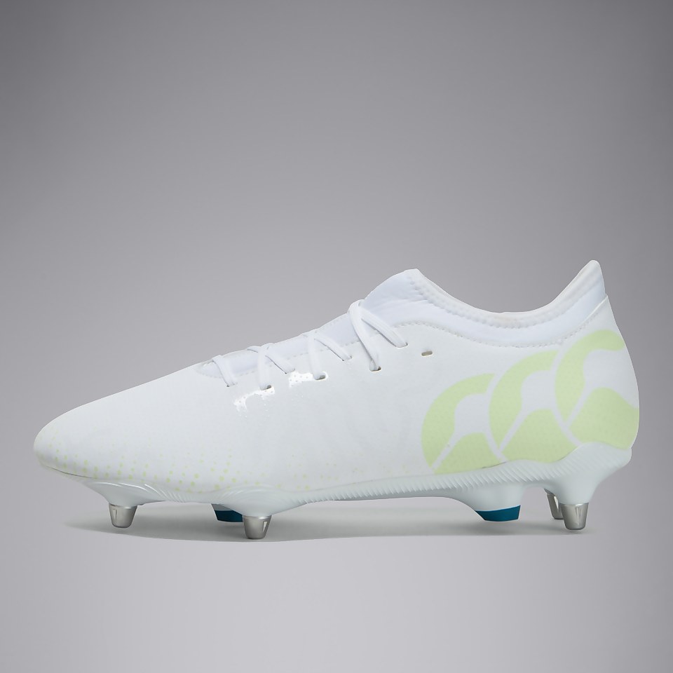 ADULT UNISEX SPEED INFINITE TEAM SOFT GROUND BOOTS WHITE/YELLOW