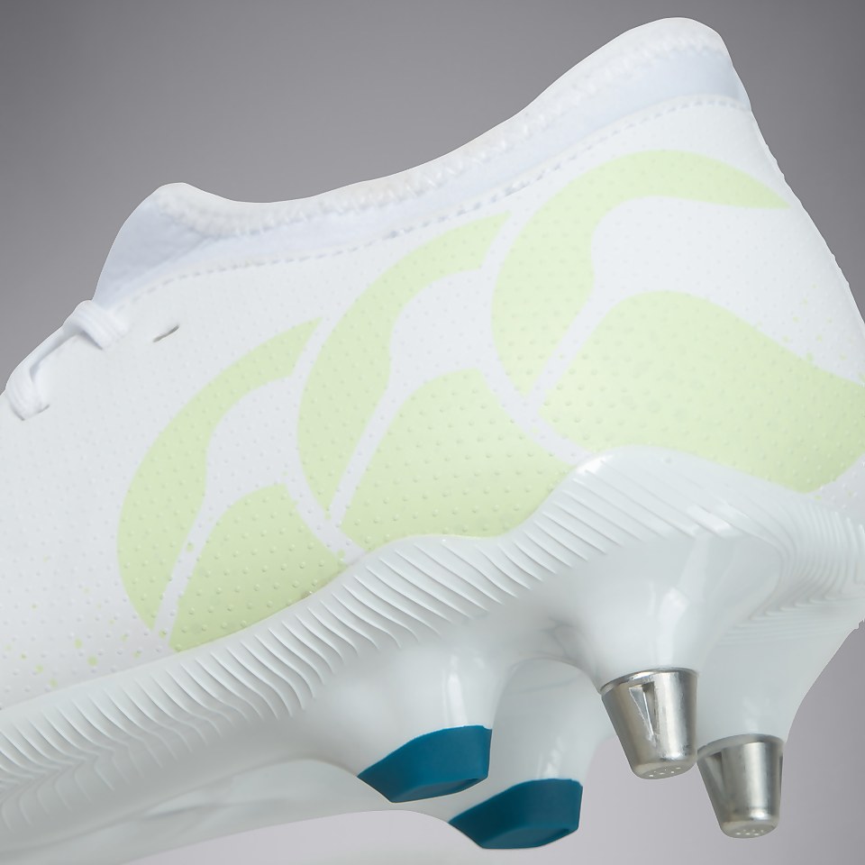 ADULT UNISEX SPEED INFINITE TEAM SOFT GROUND BOOTS WHITE/YELLOW