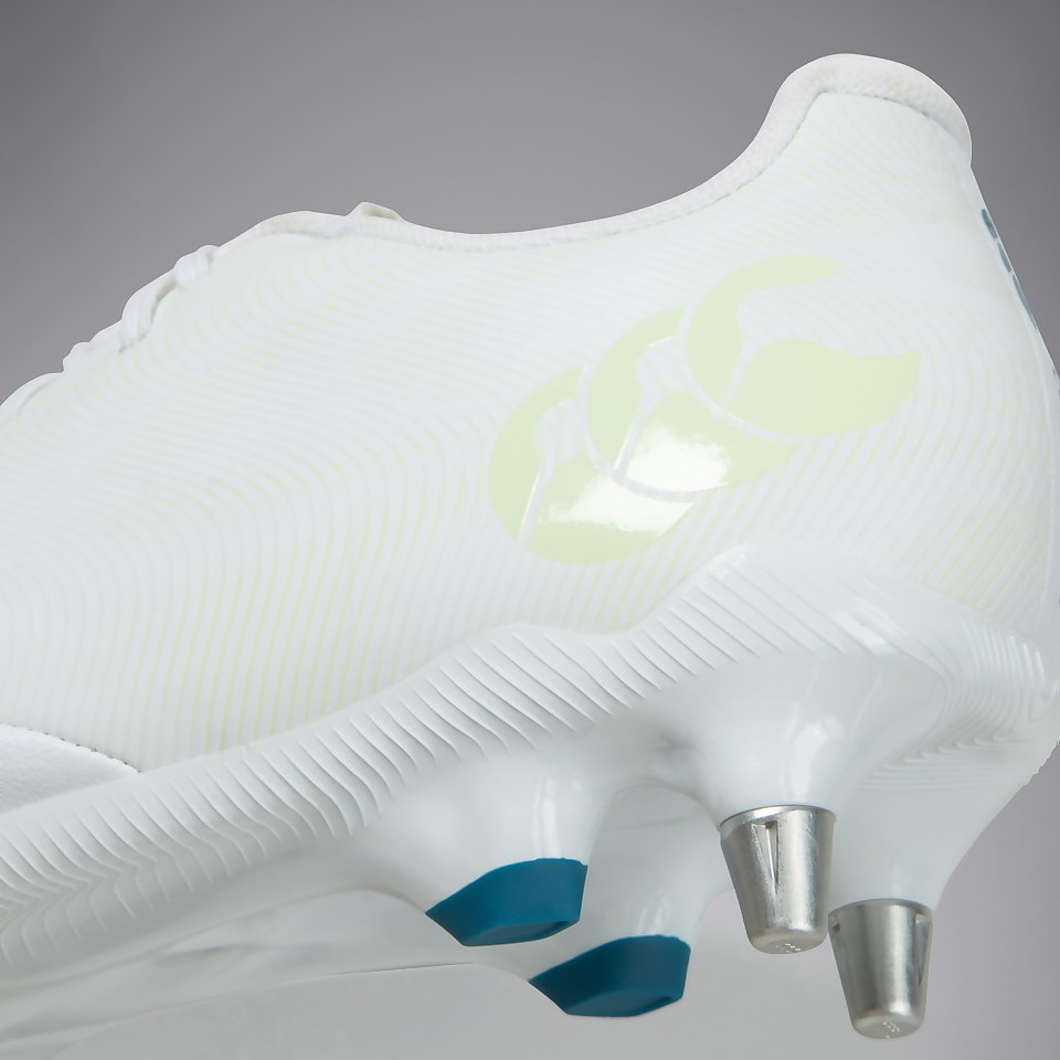 ADULT UNISEX PHOENIX GENESIS TEAM SOFT GROUND BOOTS WHITE/YELLOW