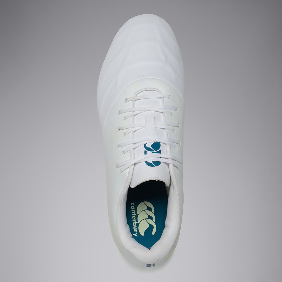 ADULT UNISEX PHOENIX GENESIS TEAM SOFT GROUND BOOTS WHITE/YELLOW