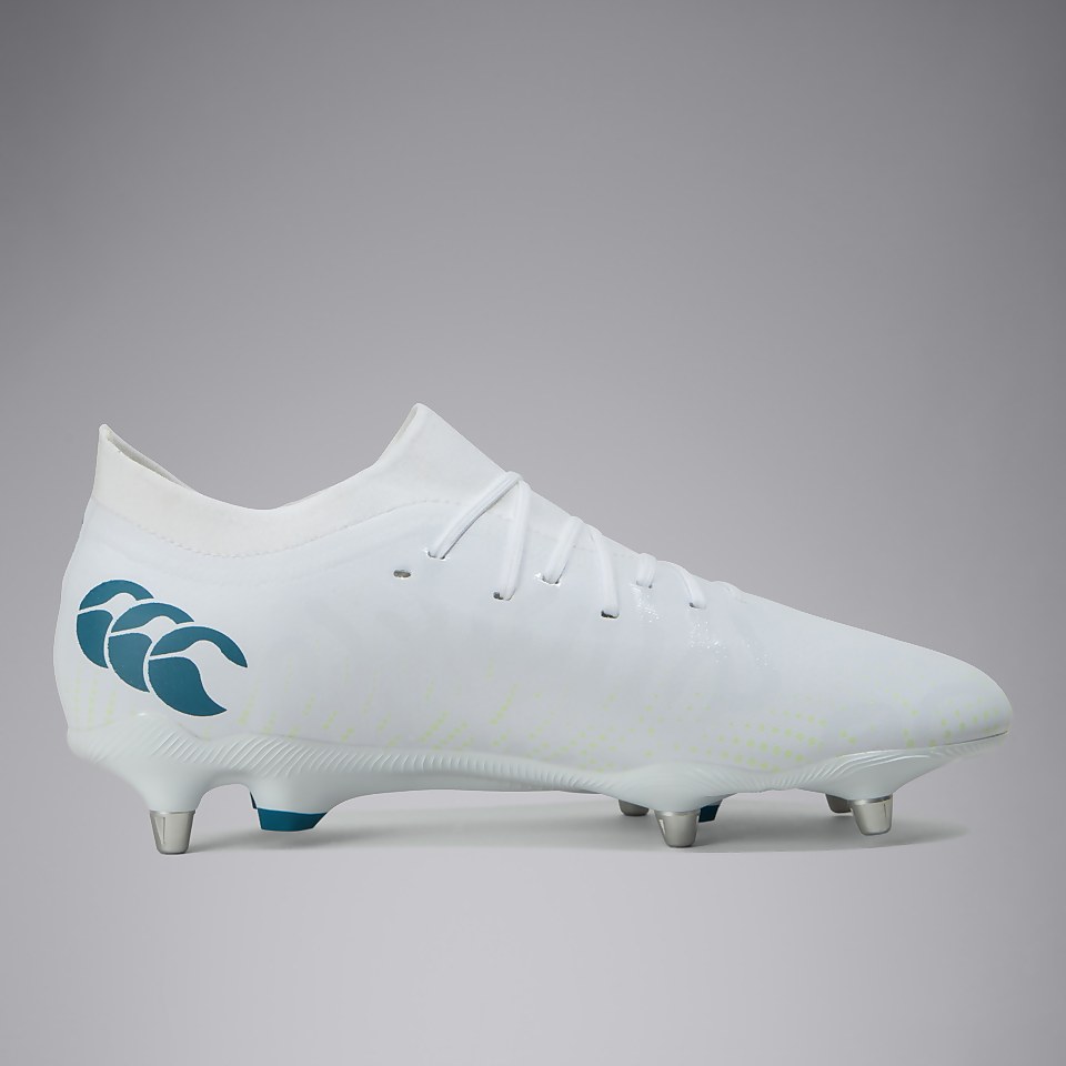 ADULT UNISEX SPEED INFINITE PRO SOFT GROUND BOOTS WHITE/YELLOW