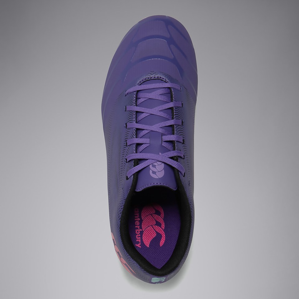 JUNIOR UNISEX PHOENIX GENESIS TEAM SOFT GROUND BOOTS PURPLE