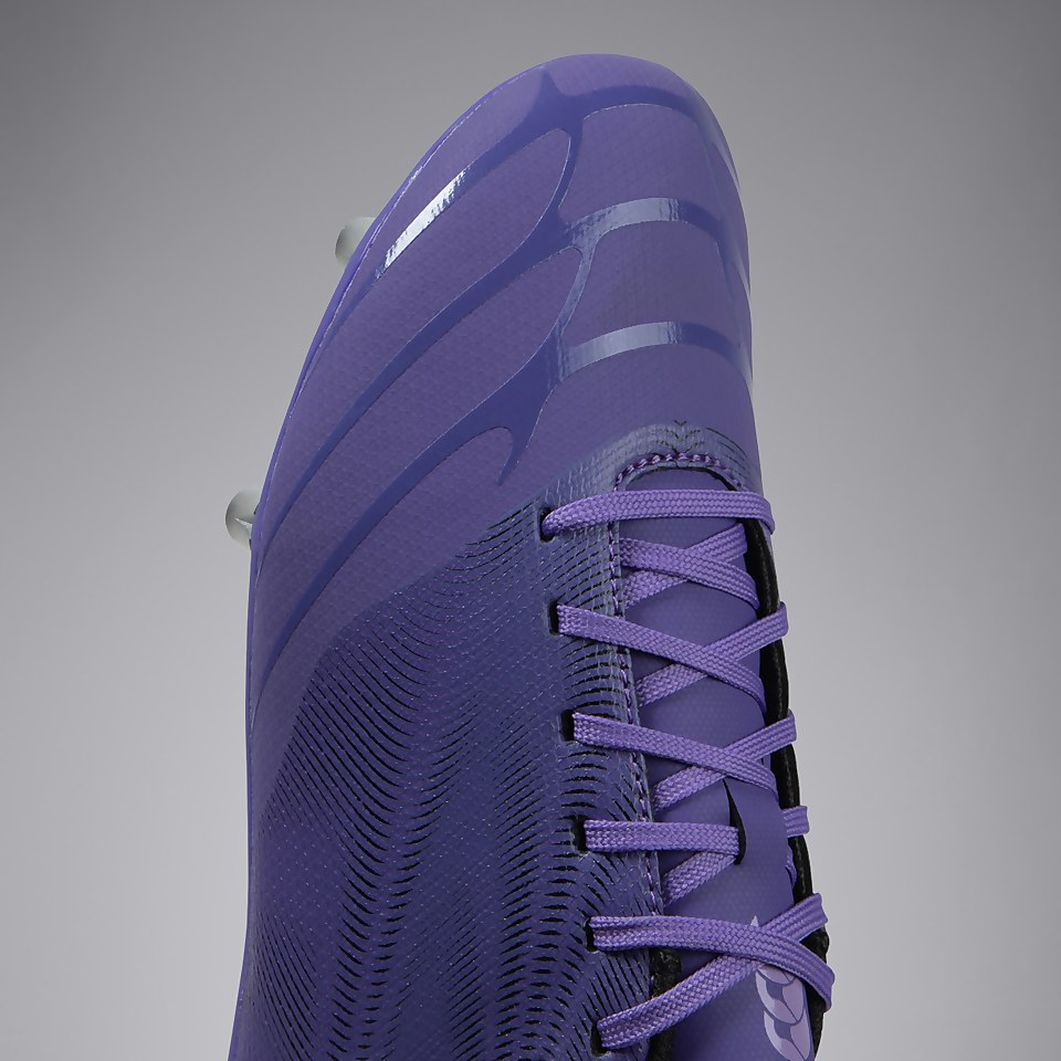 JUNIOR UNISEX PHOENIX GENESIS TEAM SOFT GROUND BOOTS PURPLE