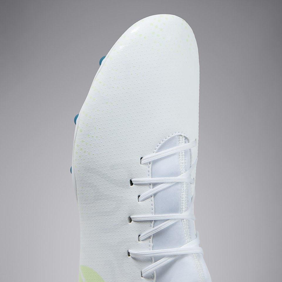 ADULT UNISEX SPEED INFINITE TEAM FIRM GROUND BOOTS WHITE/YELLOW