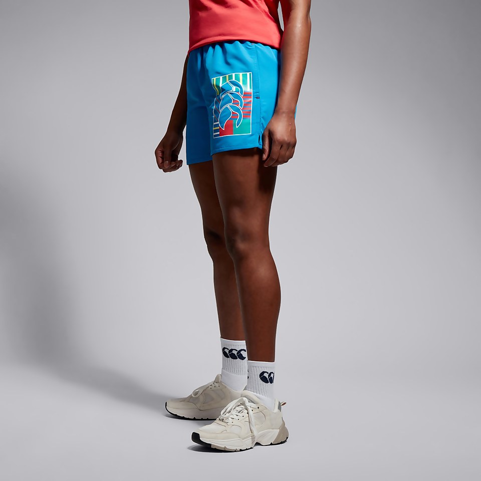 WOMENS UGLIES TACTIC 5" SHORTS BLUE