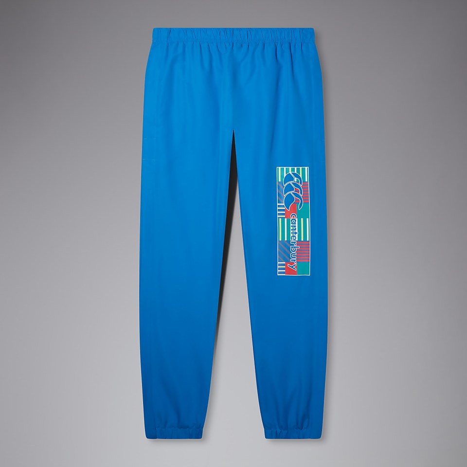 WOMENS UGLIES TAPERED CUFF STADIUM PANT BLUE