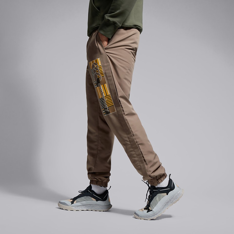 MENS UGLIES TAPERED CUFF STADIUM PANT BROWN