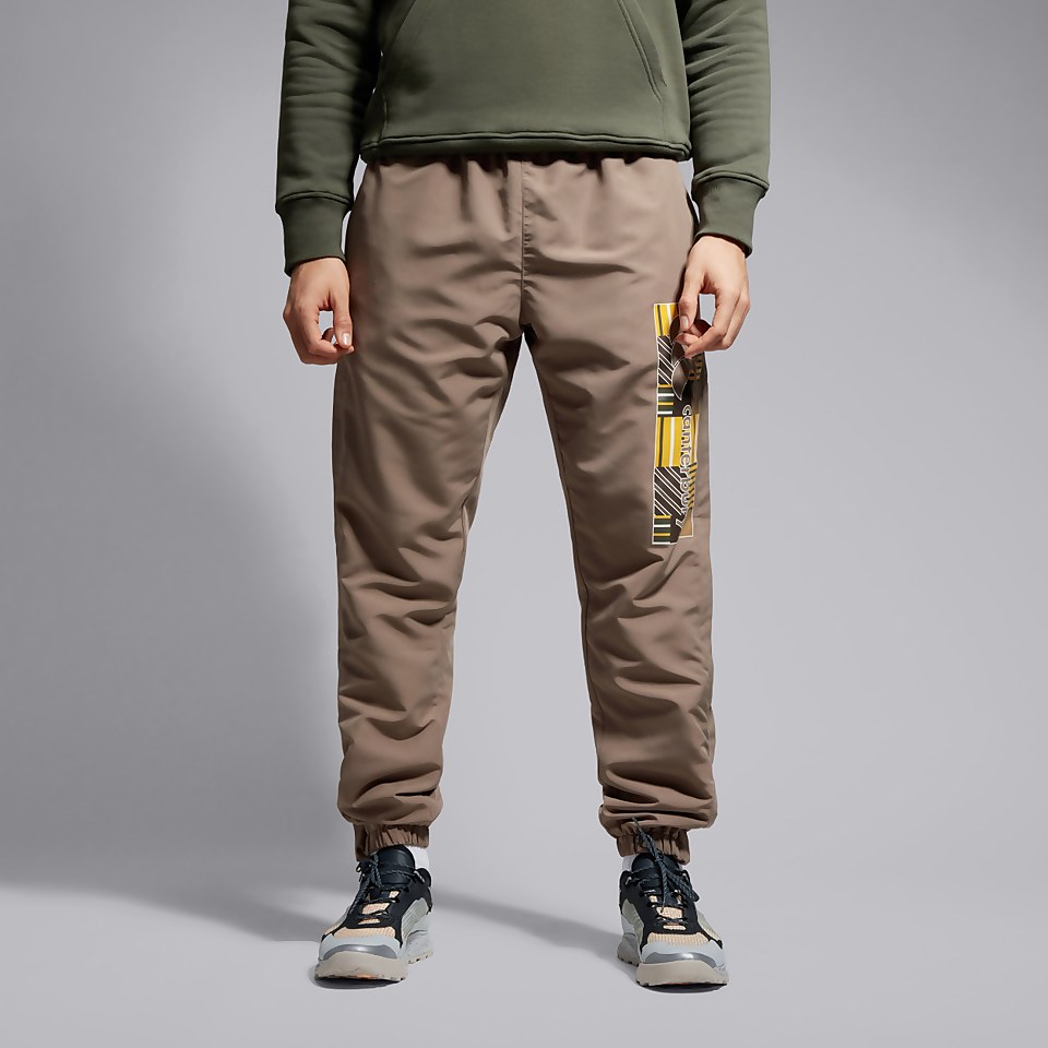 MENS UGLIES TAPERED CUFF STADIUM PANT BROWN