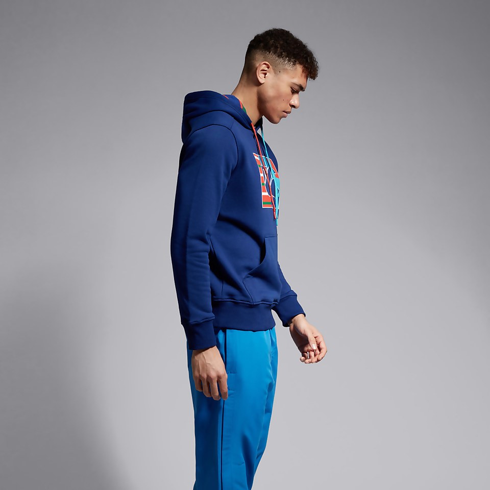 MENS UGLIES OVERHEAD HOODY BLUE