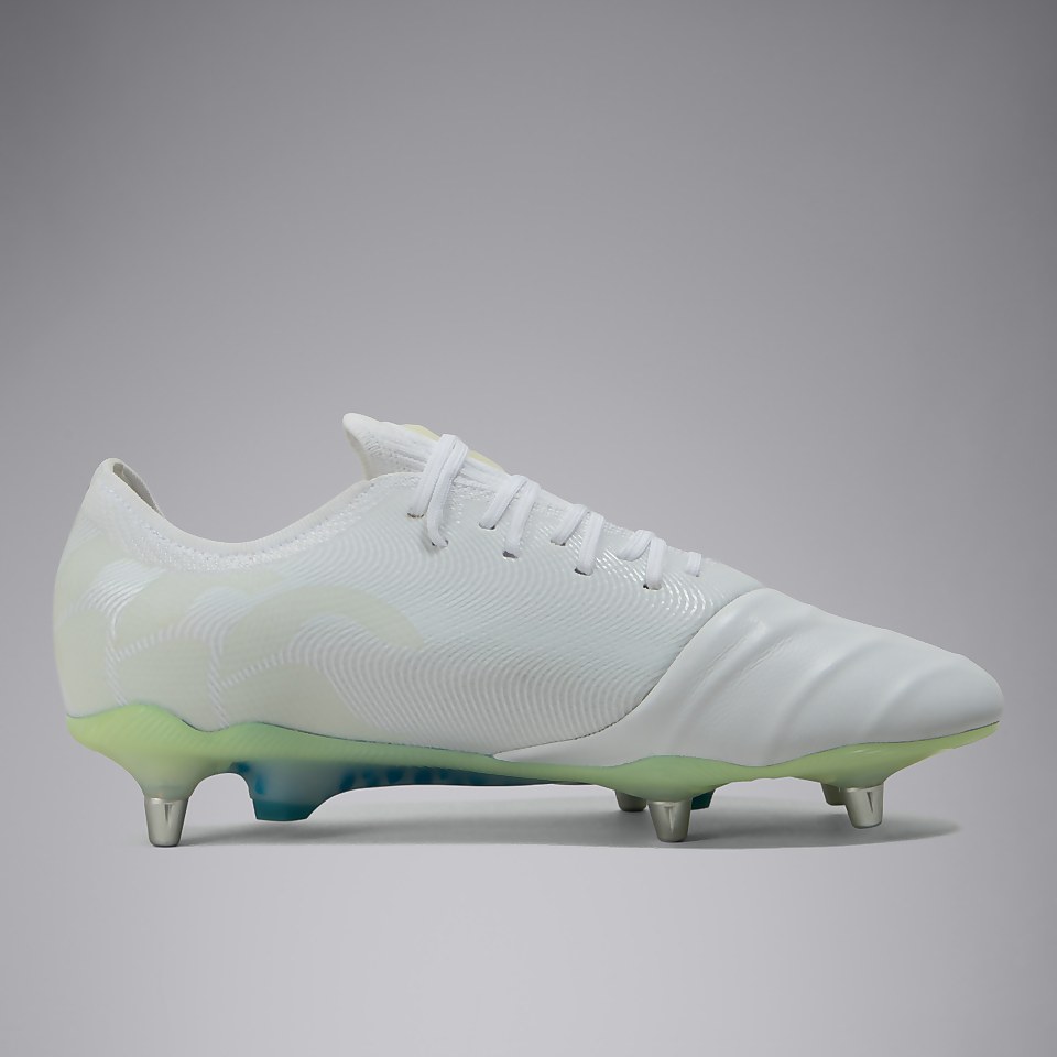 ADULT UNISEX PHOENIX GENESIS ELITE SOFT GROUND BOOTS WHITE/YELLOW