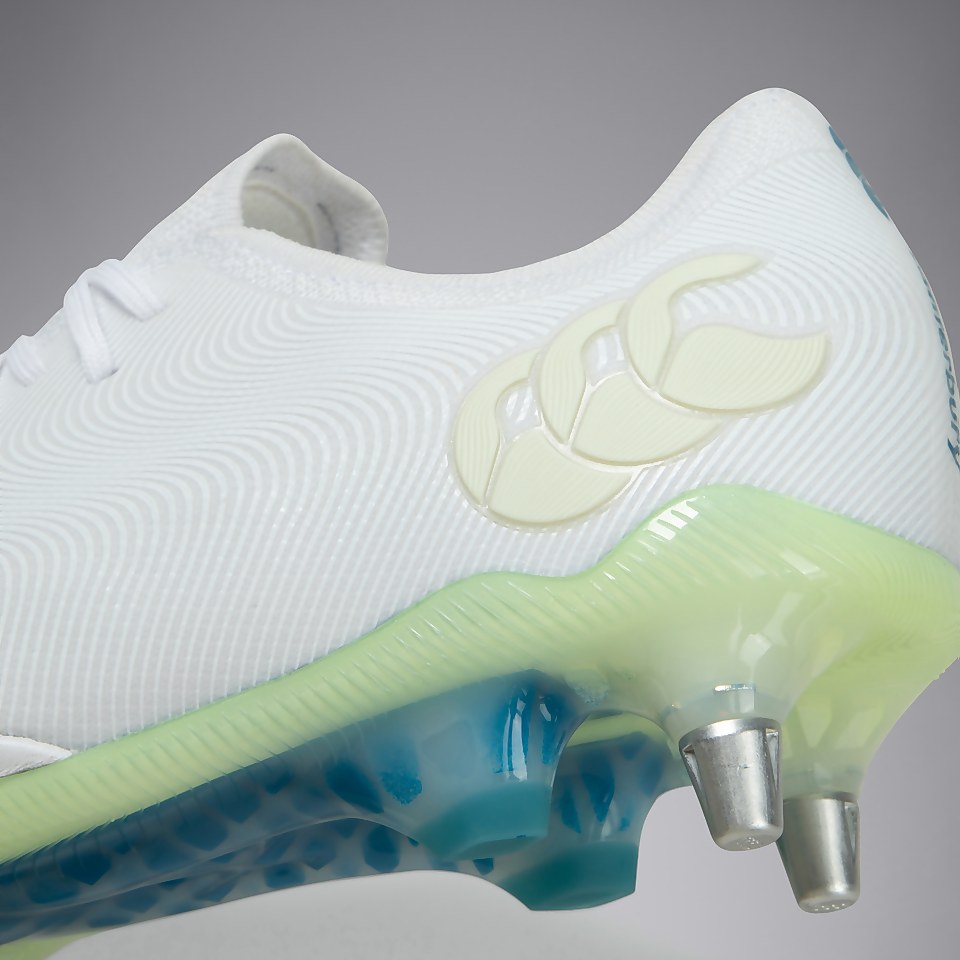 ADULT UNISEX PHOENIX GENESIS ELITE SOFT GROUND BOOTS WHITE/YELLOW