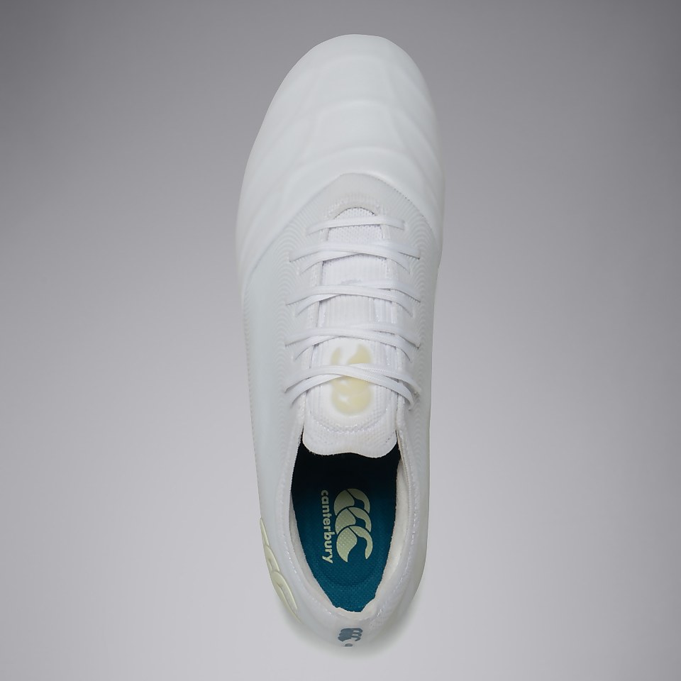 ADULT UNISEX PHOENIX GENESIS ELITE SOFT GROUND BOOTS WHITE/YELLOW
