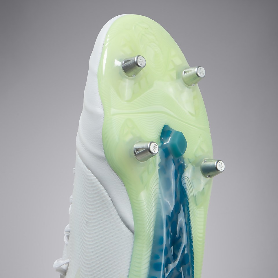 ADULT UNISEX PHOENIX GENESIS ELITE SOFT GROUND BOOTS WHITE/YELLOW