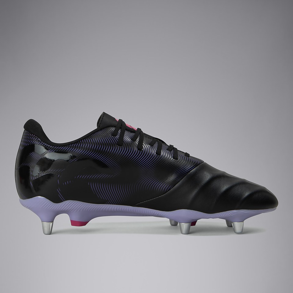 ADULT UNISEX PHOENIX GENESIS TEAM SOFT GROUND BOOTS BLACK/PURPLE