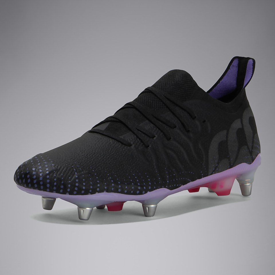 ADULT UNISEX SPEED INFINITE ELITE SOFT GROUND BOOTS BLACK/PURPLE