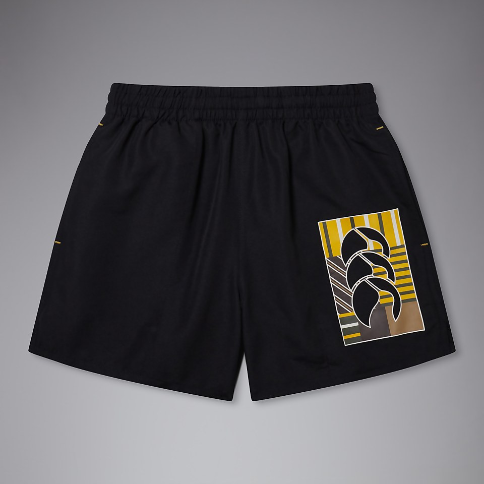 JUNIOR UNISEX UGLIES TACTIC 4.5" SHORTS BLACK