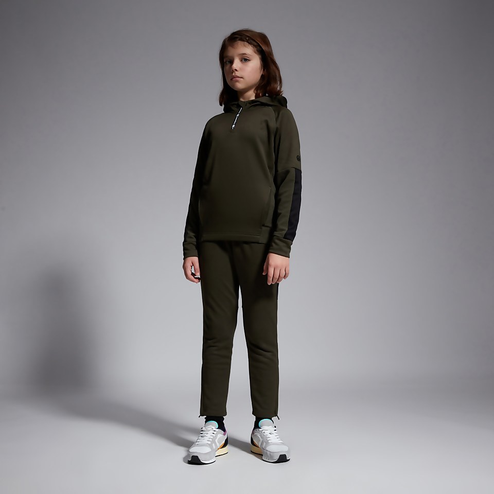JUNIOR UNISEX OVERHEAD TRAINING HOODY GREEN